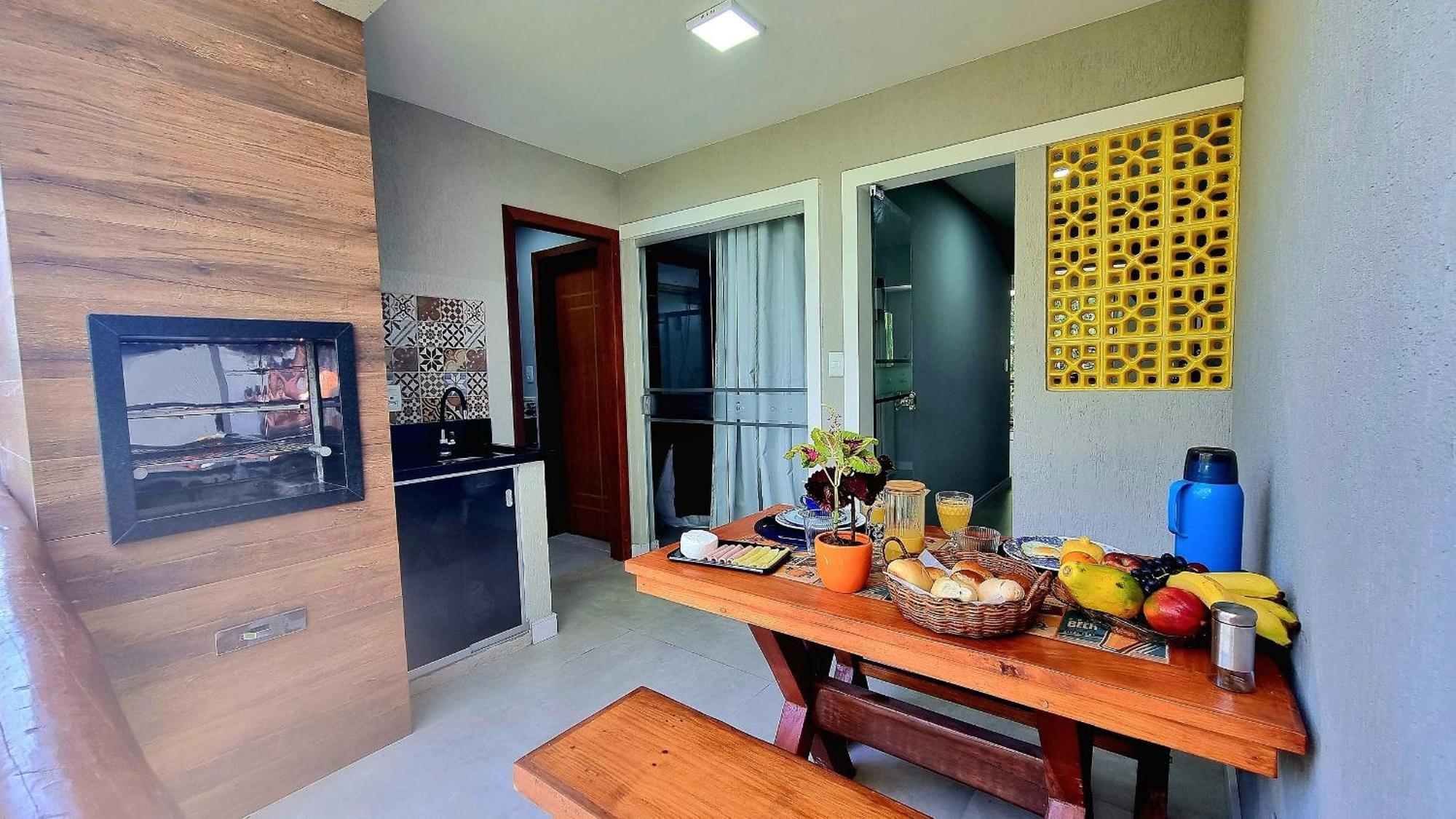Ape Varanda Gourmet Wi-Fi 300Mbs Garagem Arcondiconado Cozinha Completa Streaming Mata de Sao Joao Eksteriør bilde